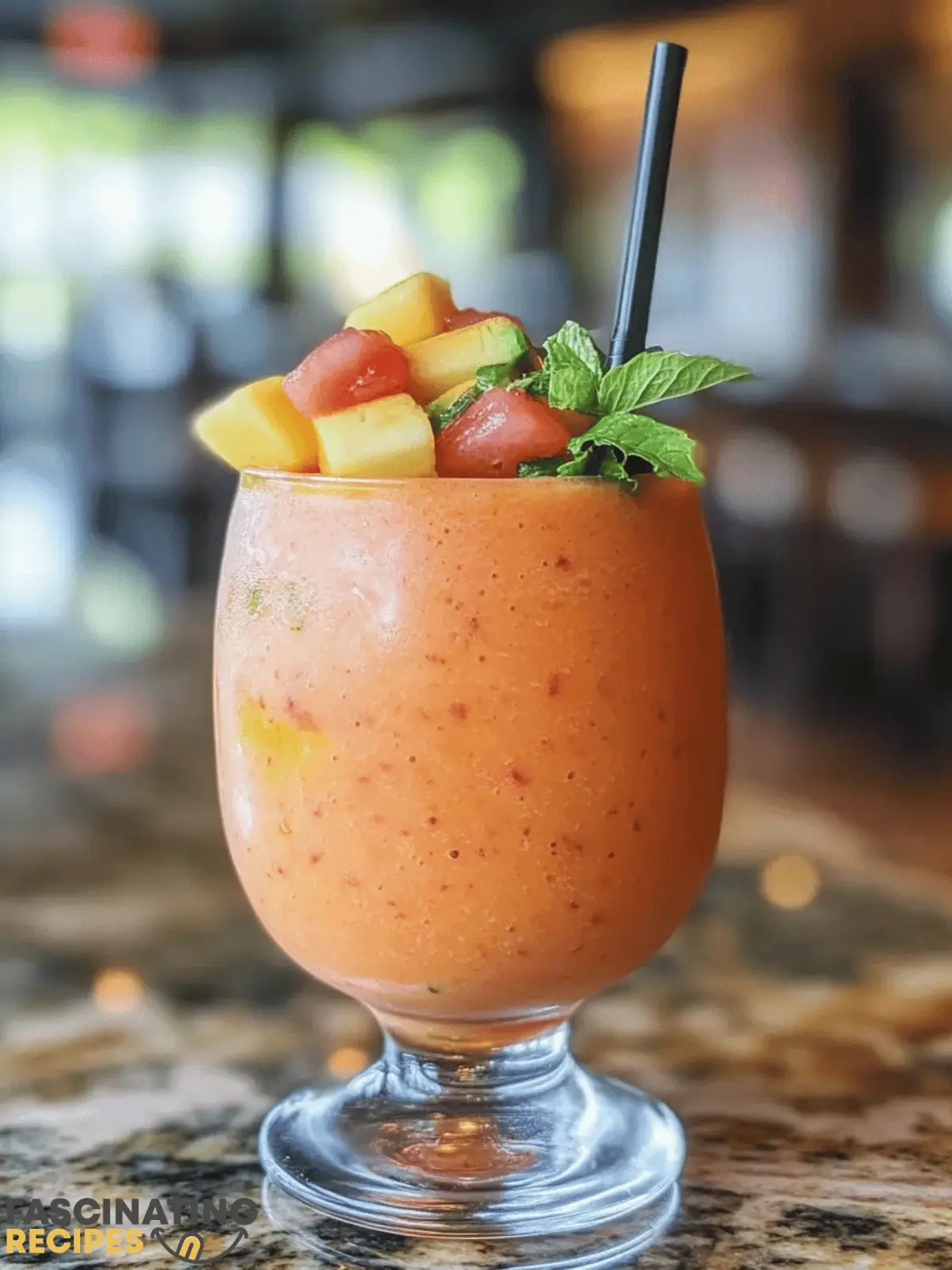 the Bahama Mama Tropical Smoothie at Home 2