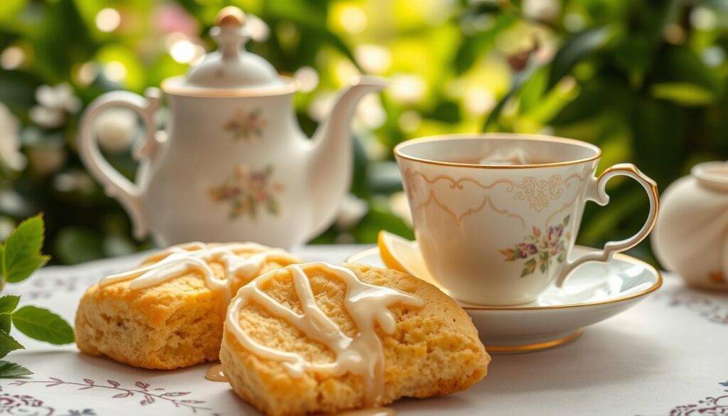 Lemon Scones with Tea Pairing Lemon Scones with Tea Pairing