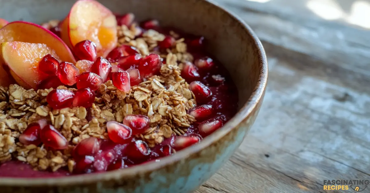 pomogranate acai bowls