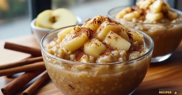 Apple Pie Overnight Oats