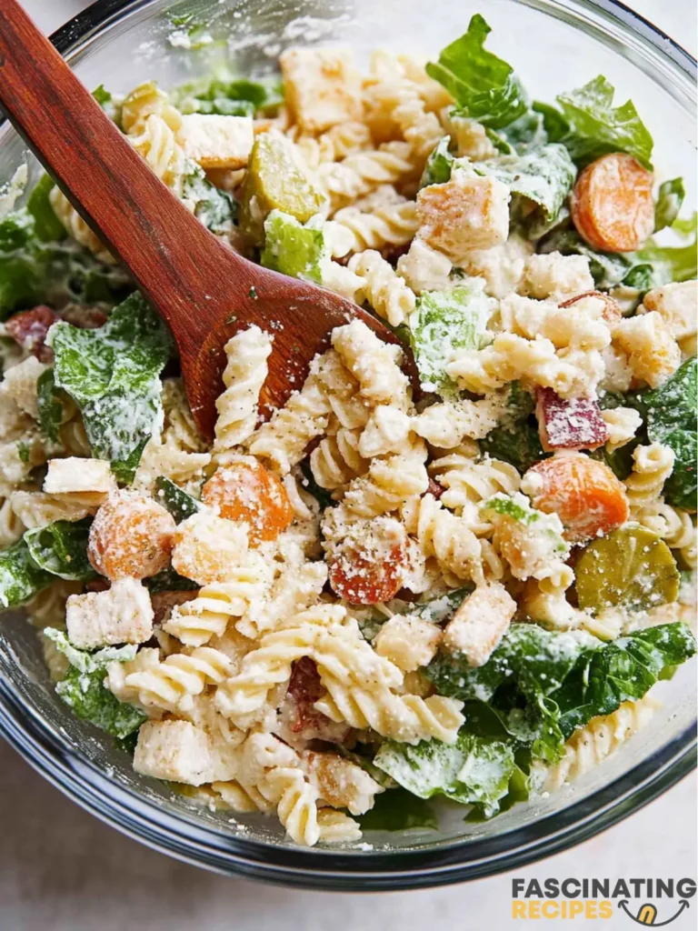 caesar pasta salad Caesar Pasta Salad Post
