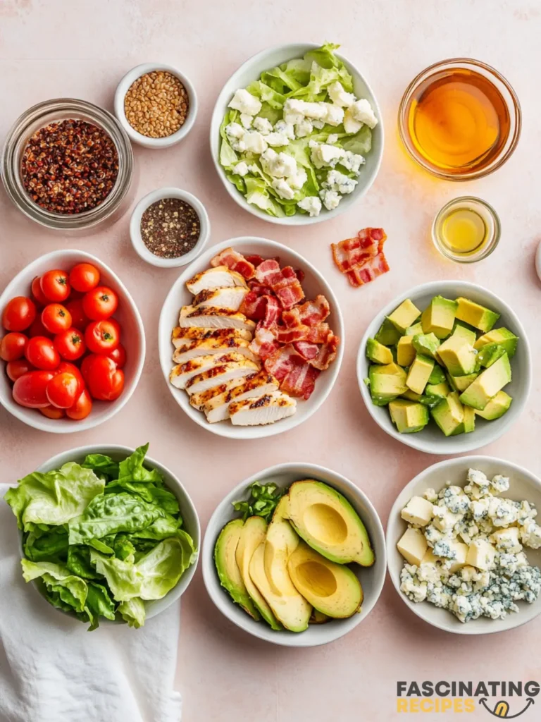 Cobb salad ingredients Cobb Salad Ingredients