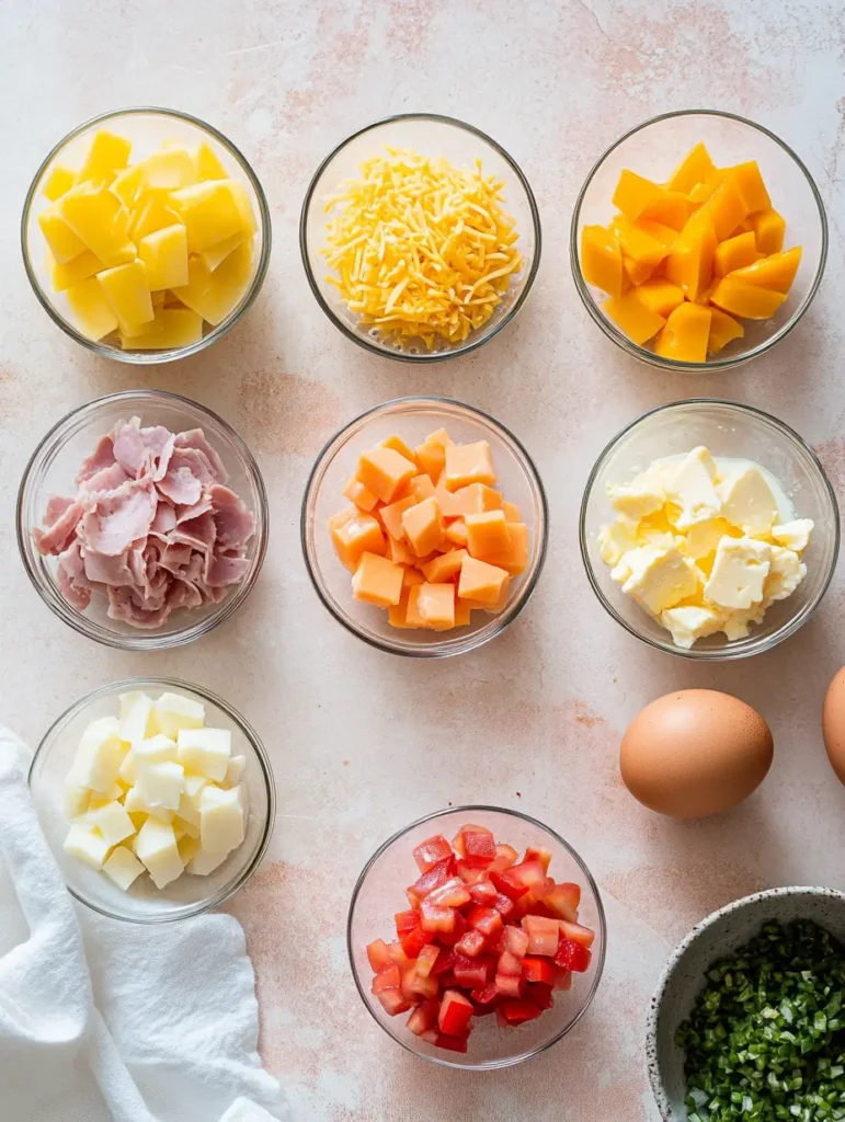 Egg Muffin Ingredients Egg Muffin Cups Ingredients