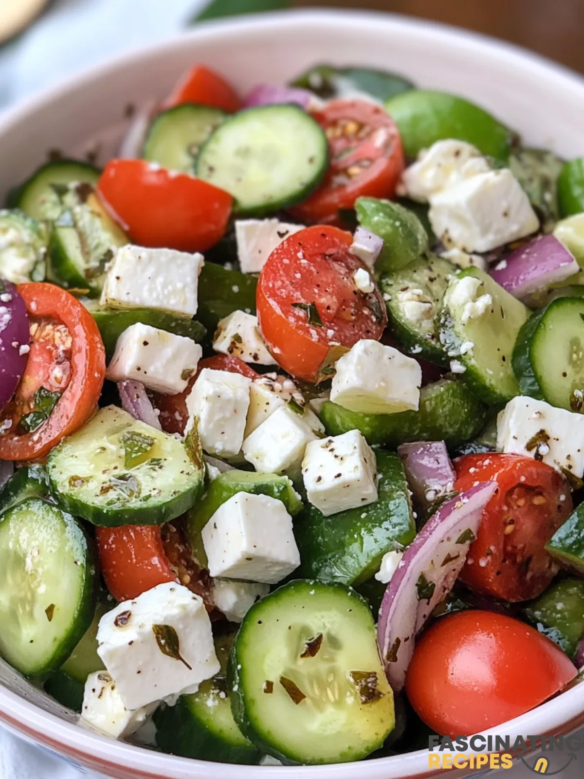 Greek Cucumber Salad Recipe