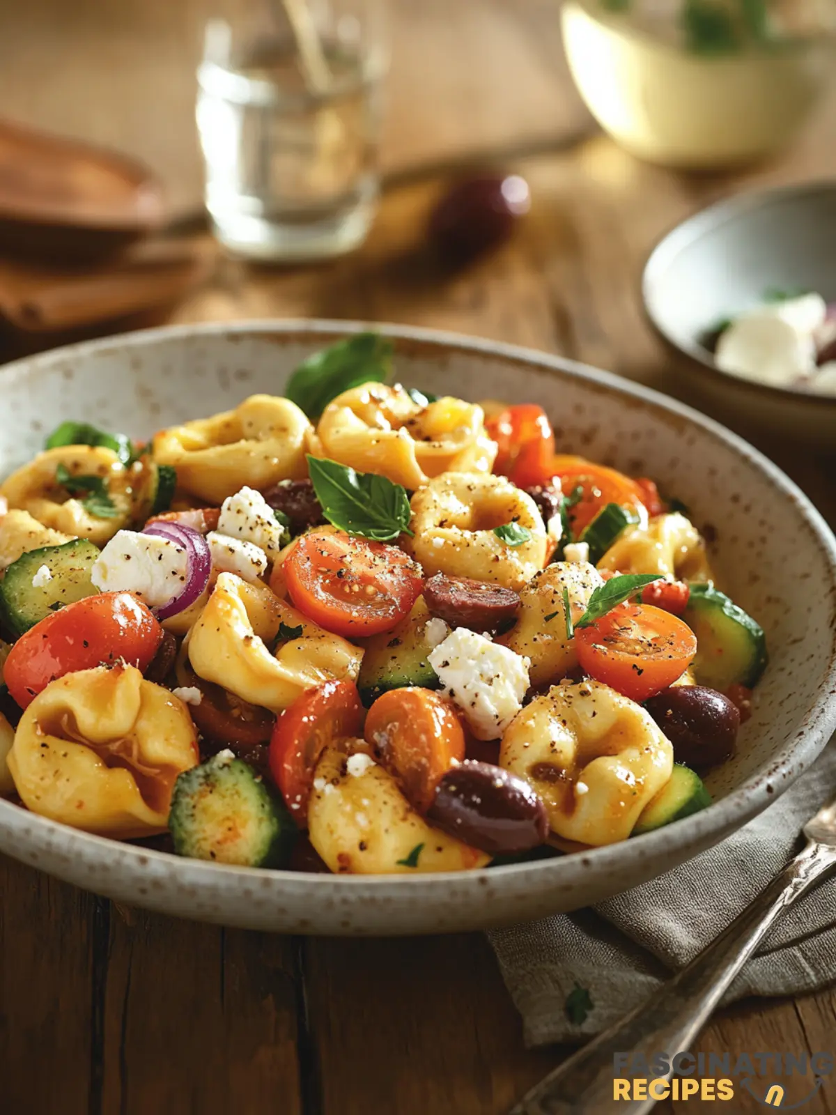 Greek Tortellini Salad Recipe