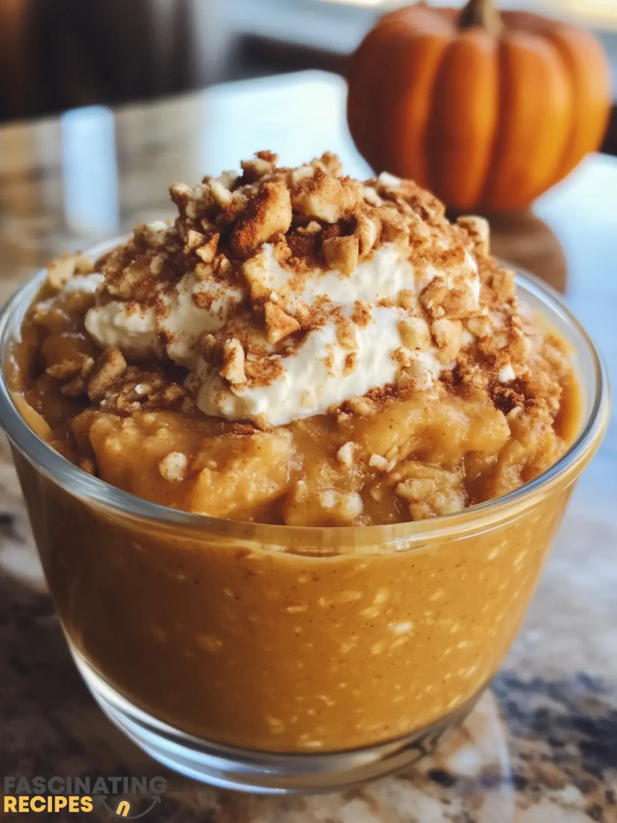 Pumpkin Pie Overnight Oats Recipe