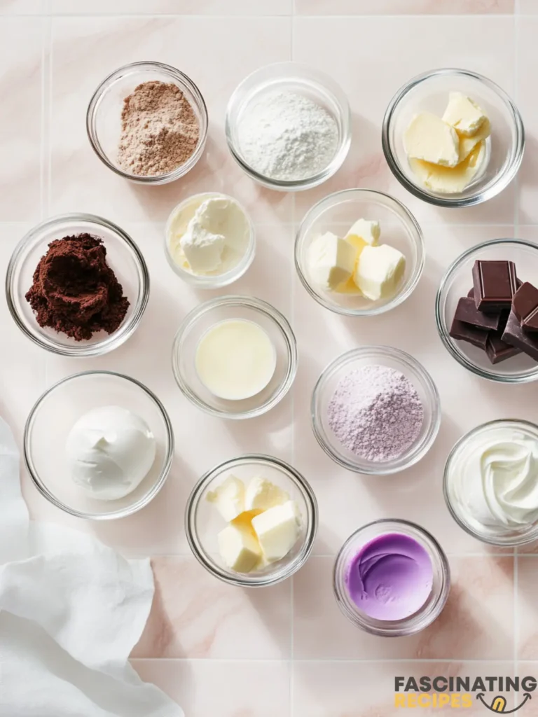 Purple Velvet Cake Ingredients Purple Velvet Cake Recipe Ingredients