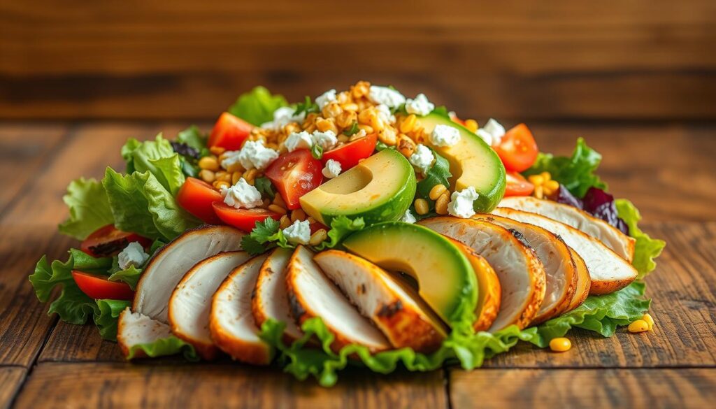 layered southwest chicken salad layered southwest chicken salad