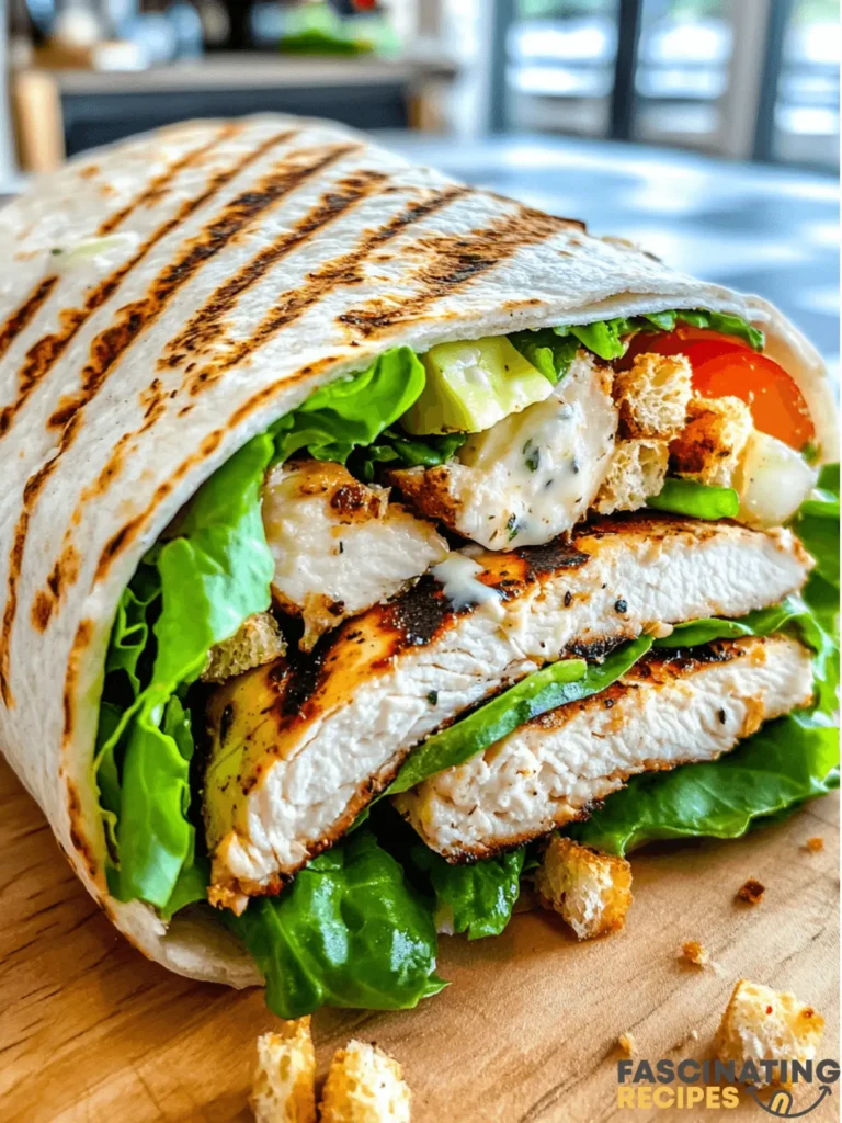 chicken caesar wrap Grilled Chicken Caesar Wrap Post