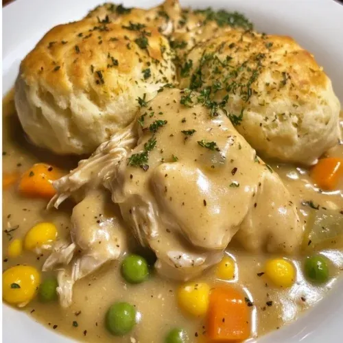 Crockpot chicken and dumplings