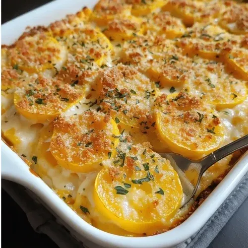 Southern squash casserole