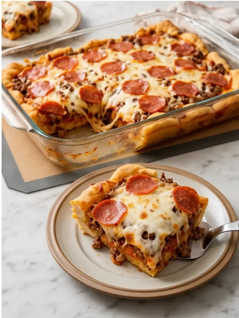 Biscuit Pizza Casserole