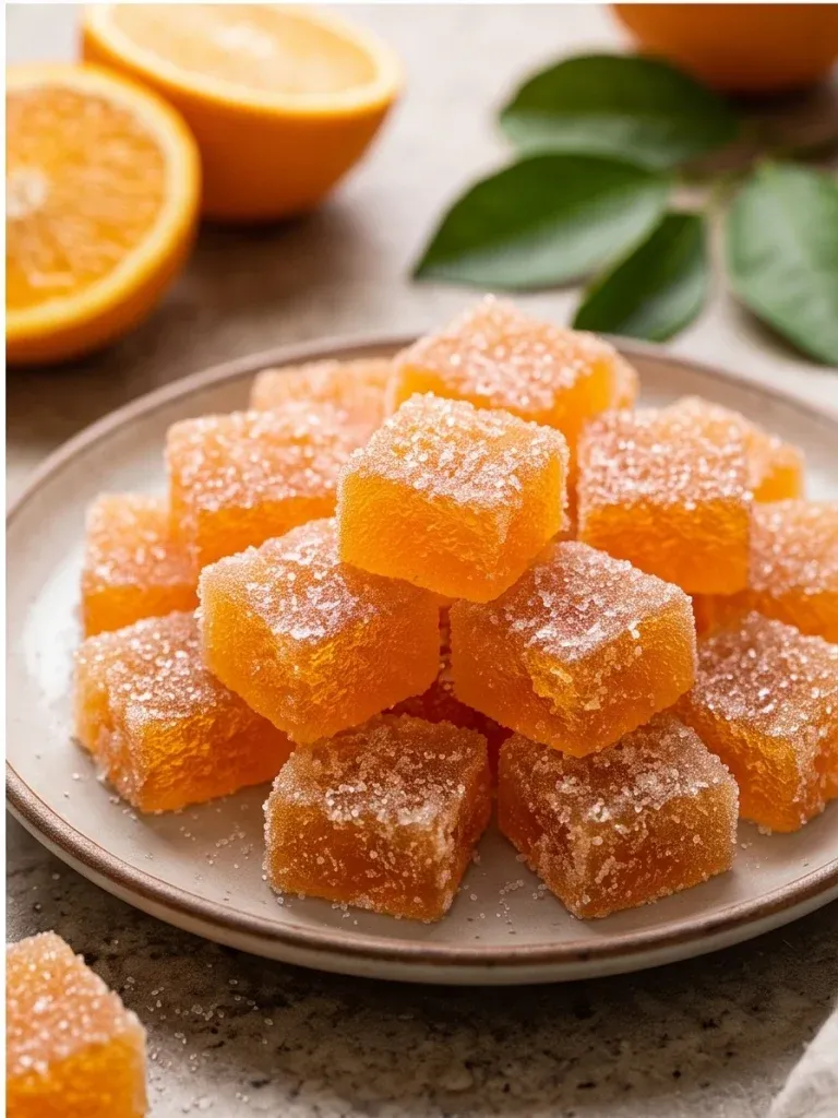 Orange Jelly Candy